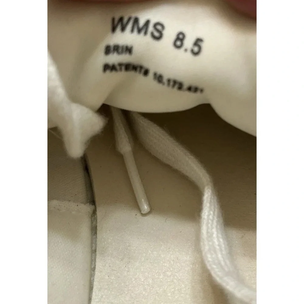 DV Dolce Vita Women's Brin Bubble Platform Sneakers Cream/Ivory Lace Up Size 8.5